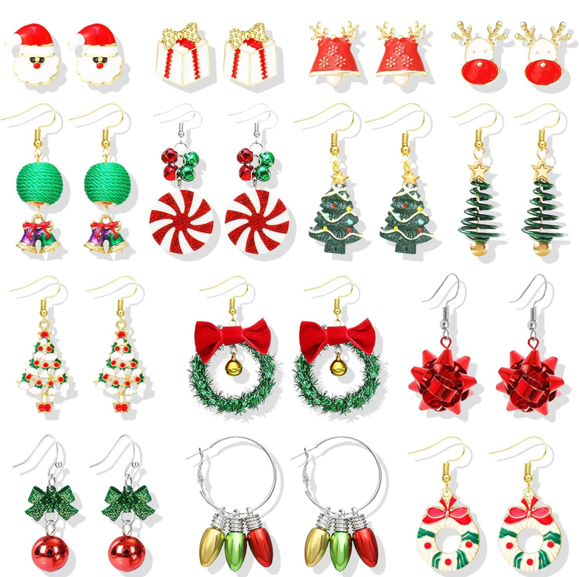 Christmas earrings