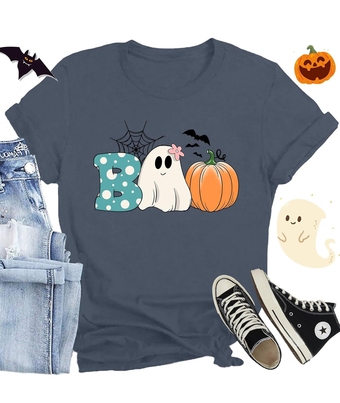 Boo Gray T-shirt