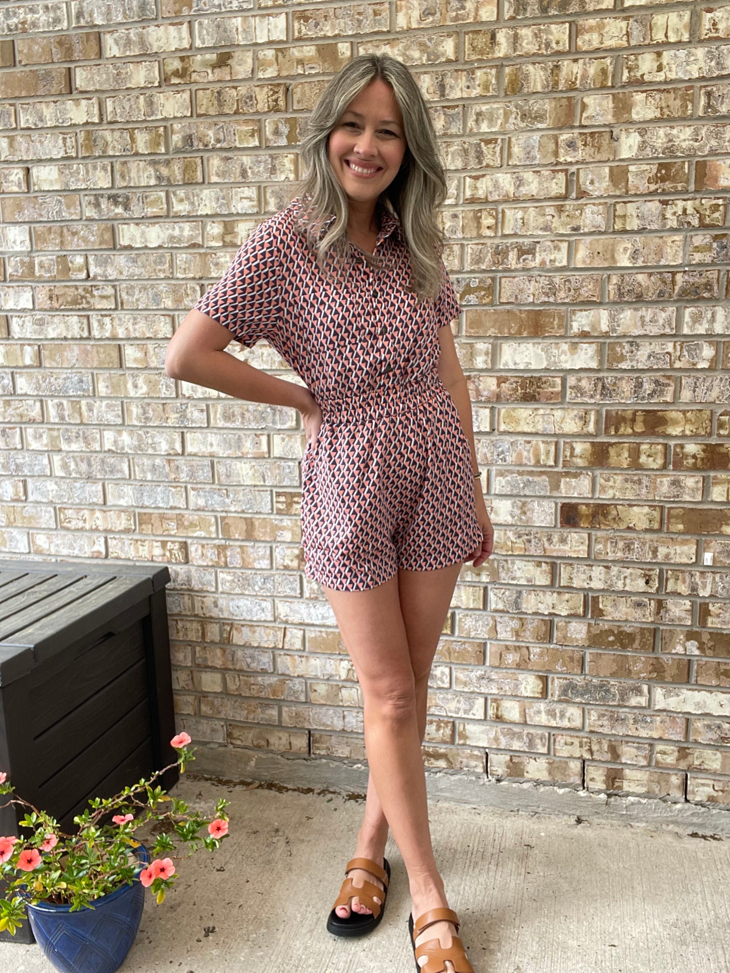 Cannon Multi Print Romper