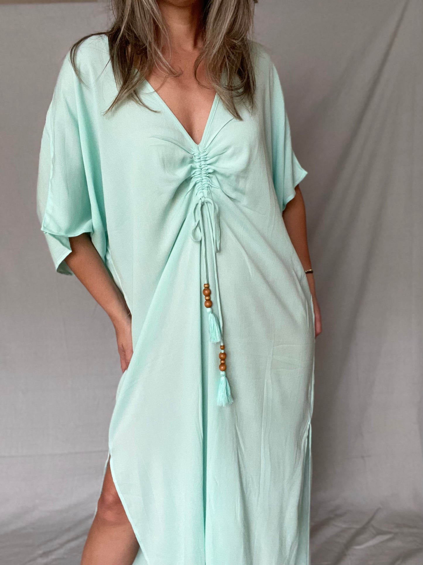 Talia Mint Tunic Maxi Dress