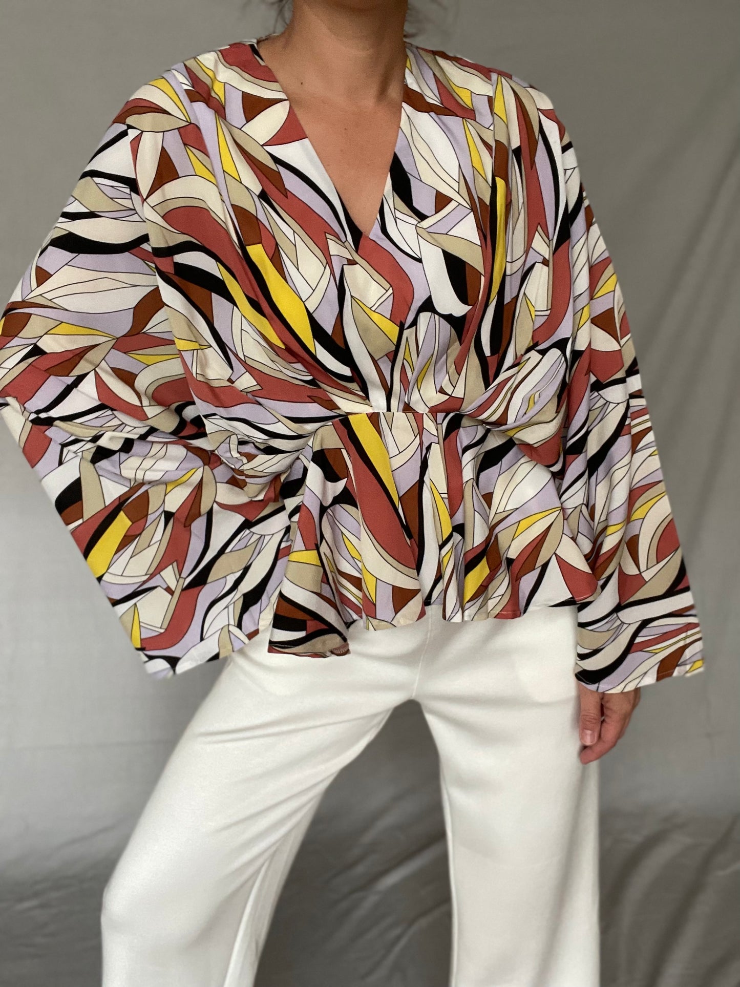 Rio Long Bell Sleeve Tunic Top