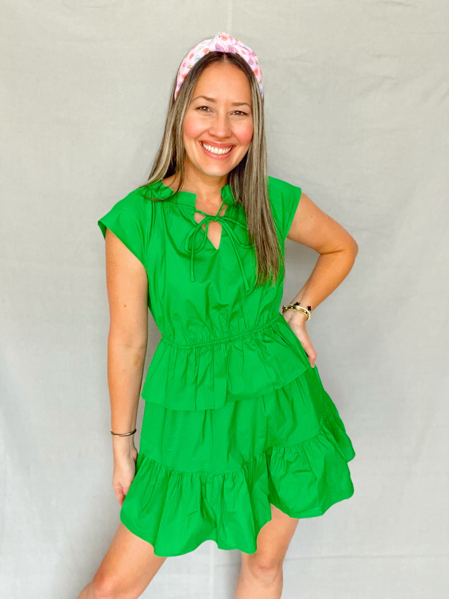 Diana Kelly Green Dress