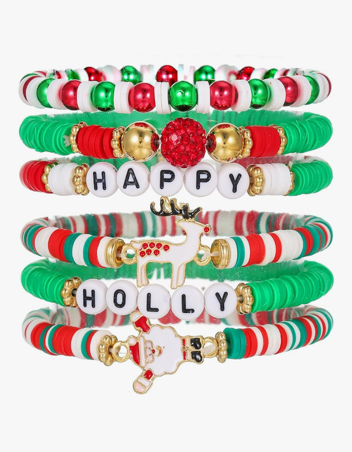 Christmas bracelets