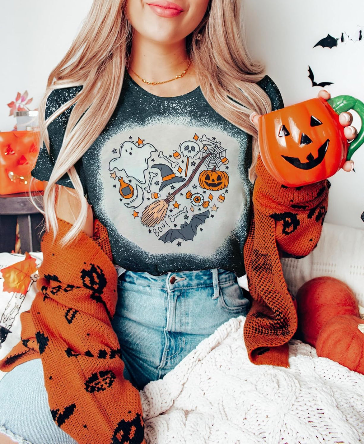 Halloween graphics Tee