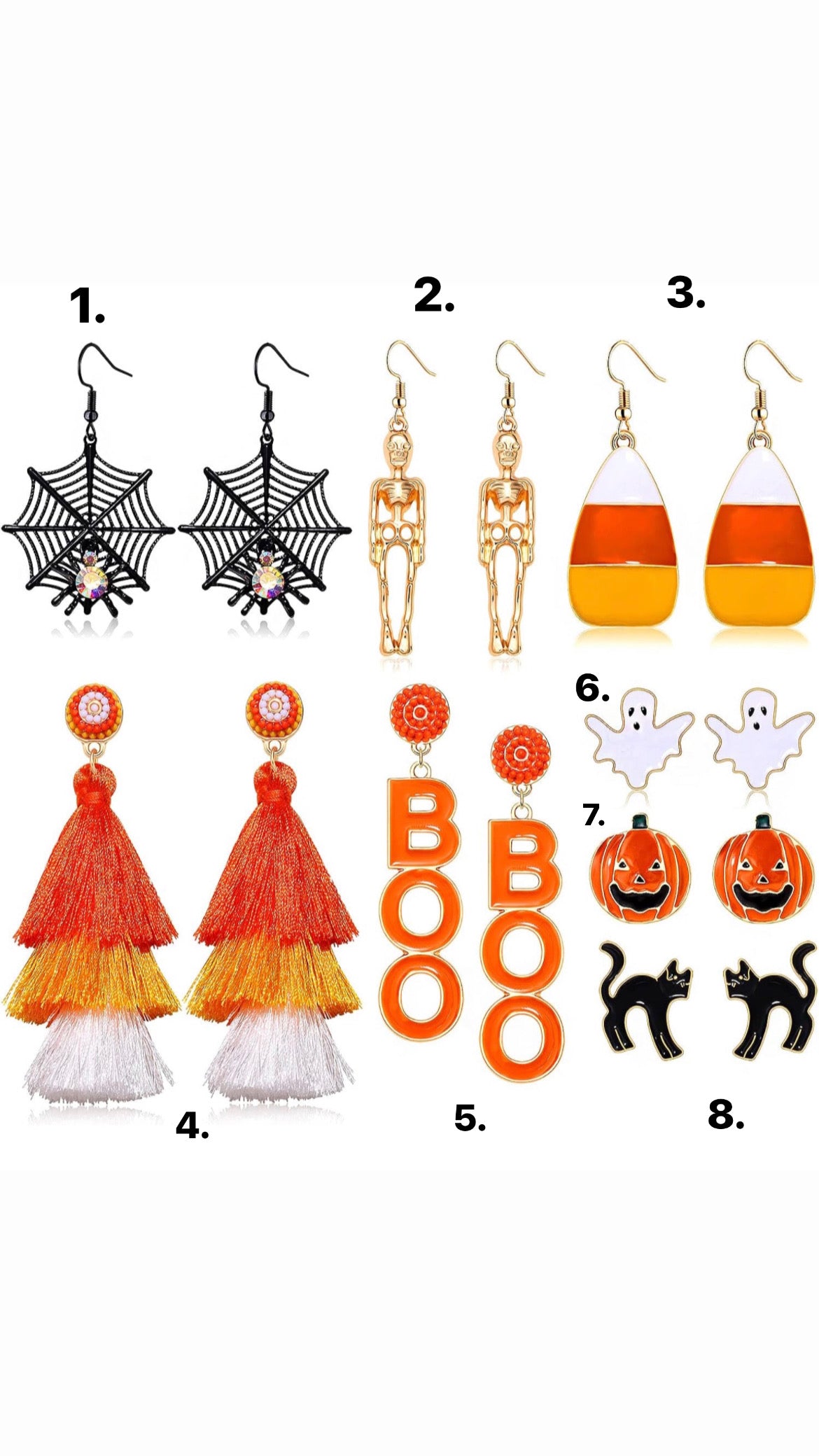 Spooky Earrings