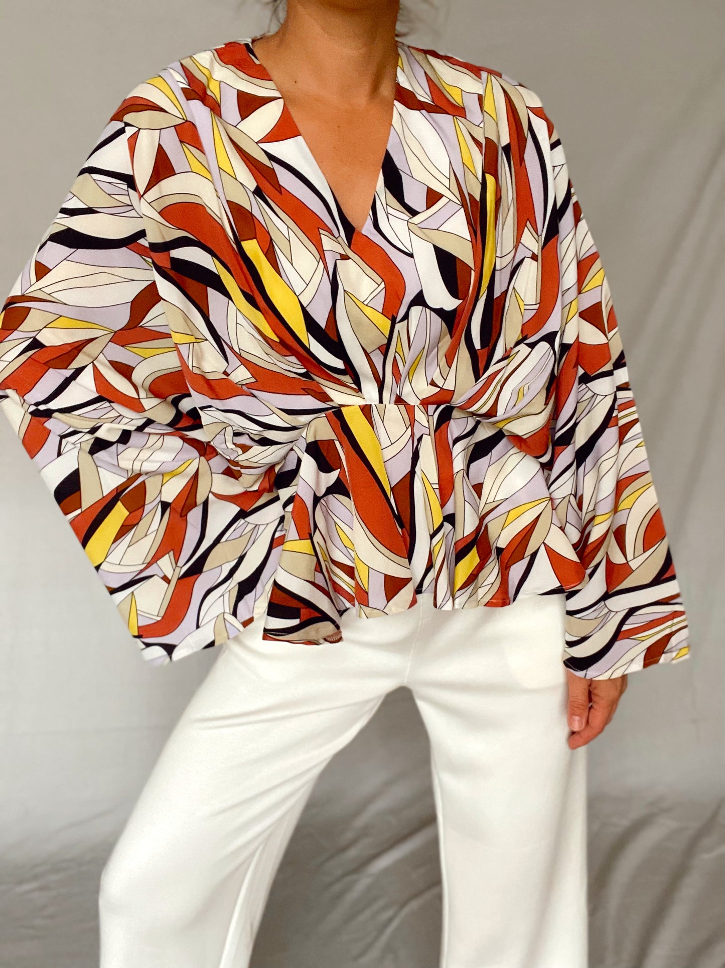 Rio Long Bell Sleeve Tunic Top