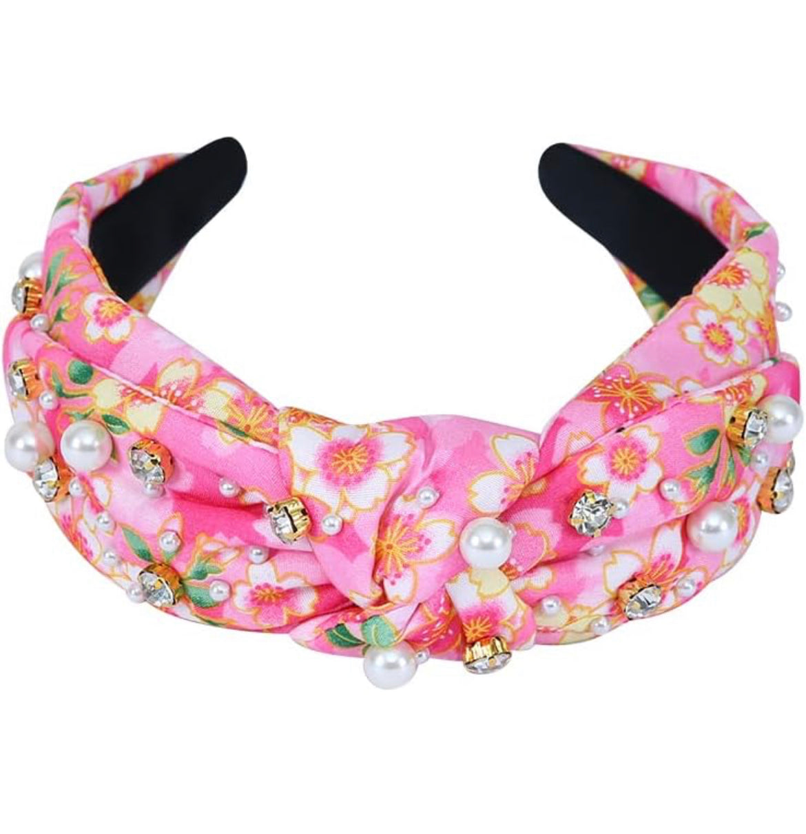 Pearl Floral Headband