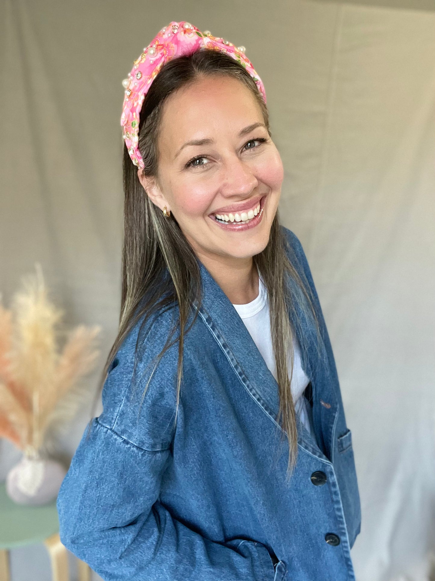 Pearl Floral Headband