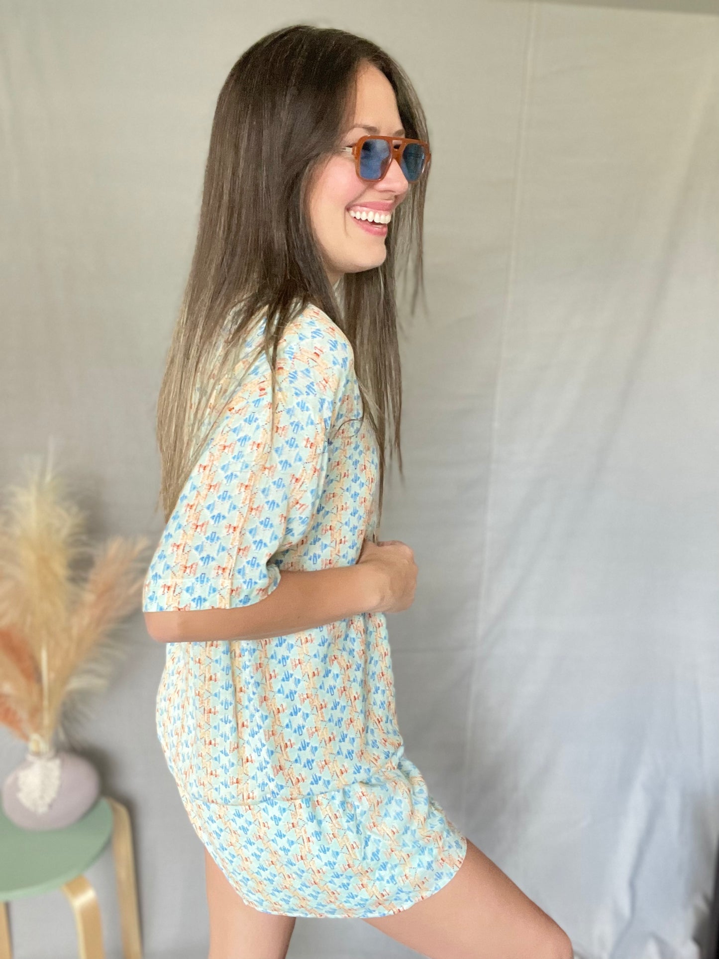 Aviva Boho Top and Shorts Set