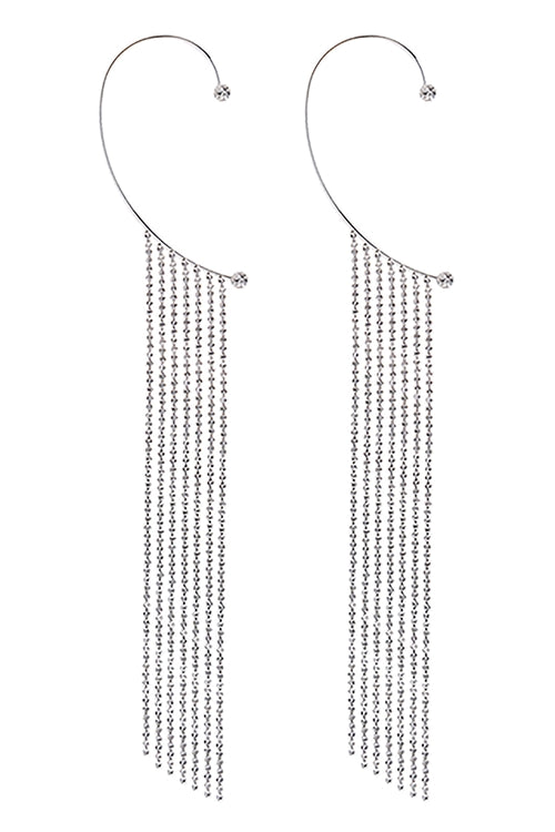 Rhinestone Ear cuff Earrings