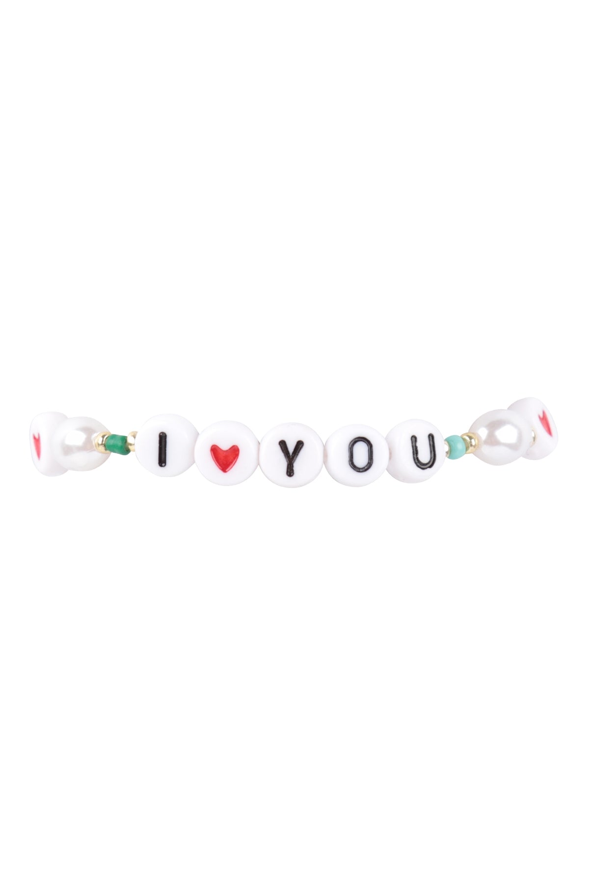 I Love You Streatch Bracelet
