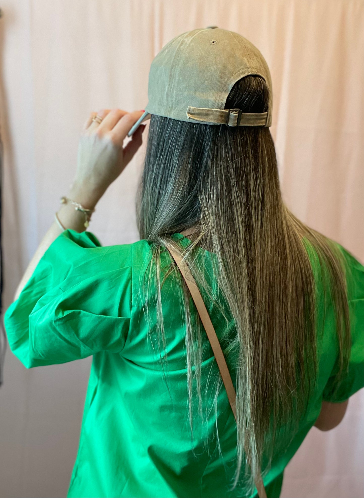 Smiley Logo Khaki Hat