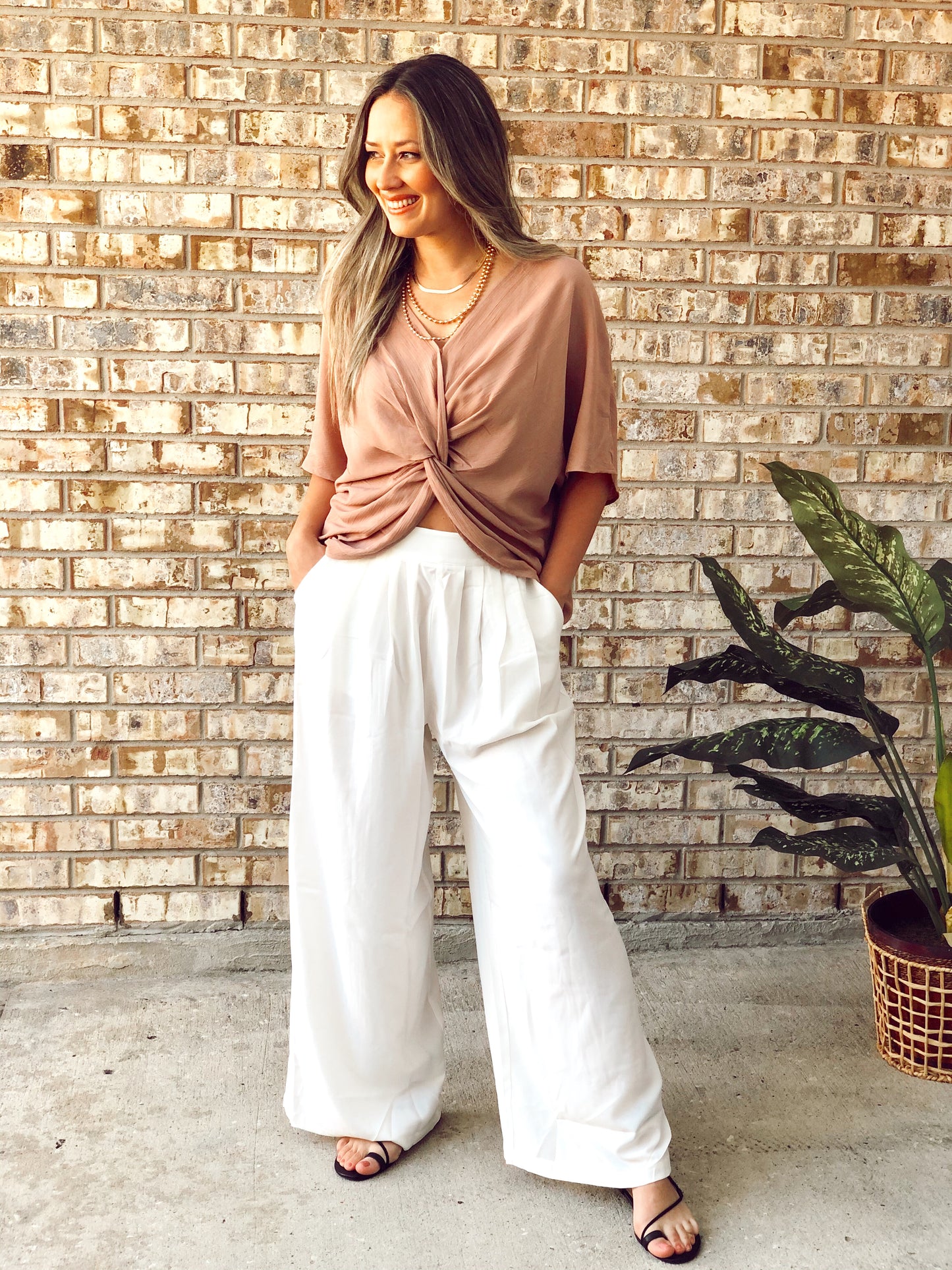 Carlotta White Pants