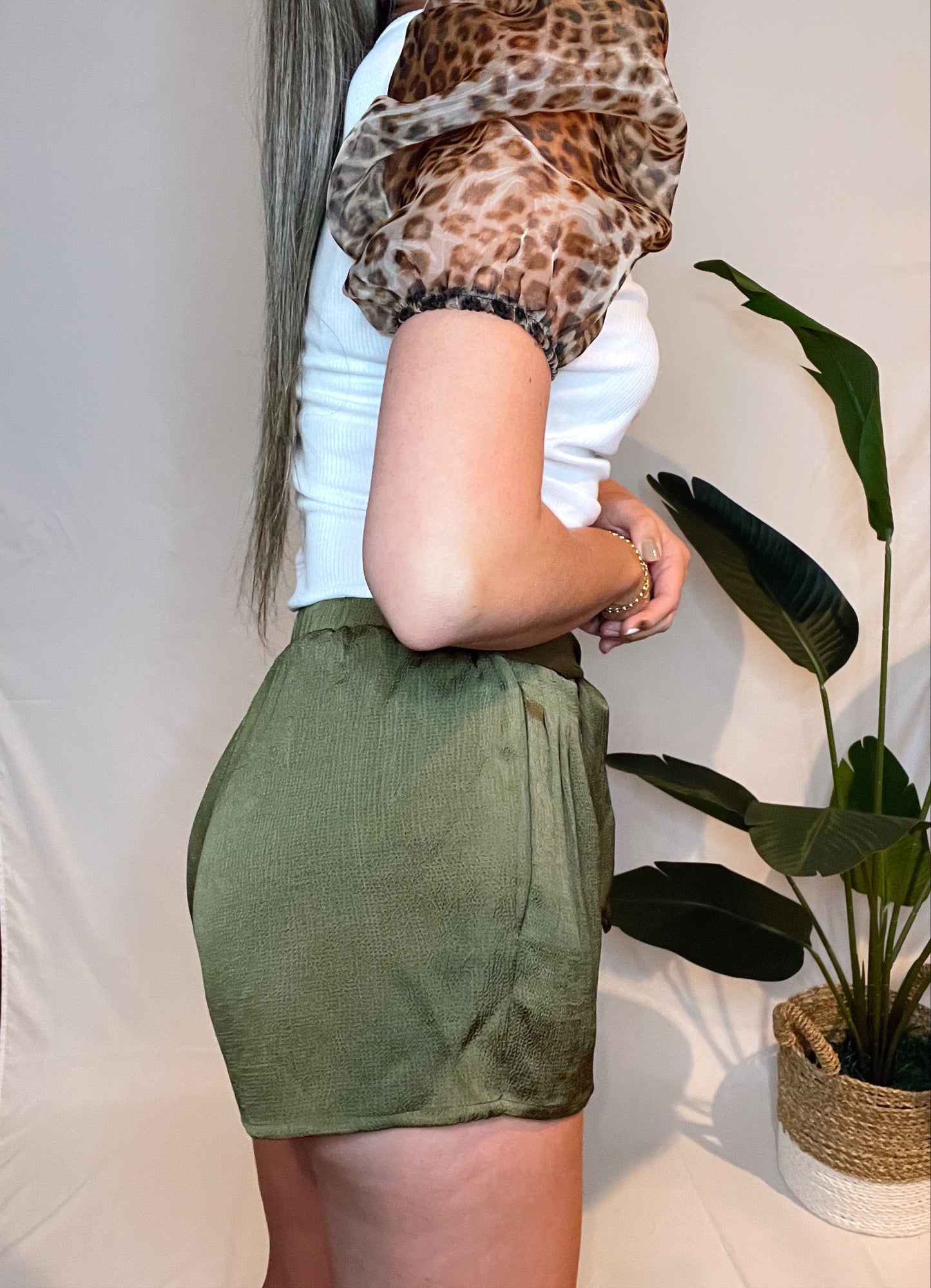 Olive Shorts