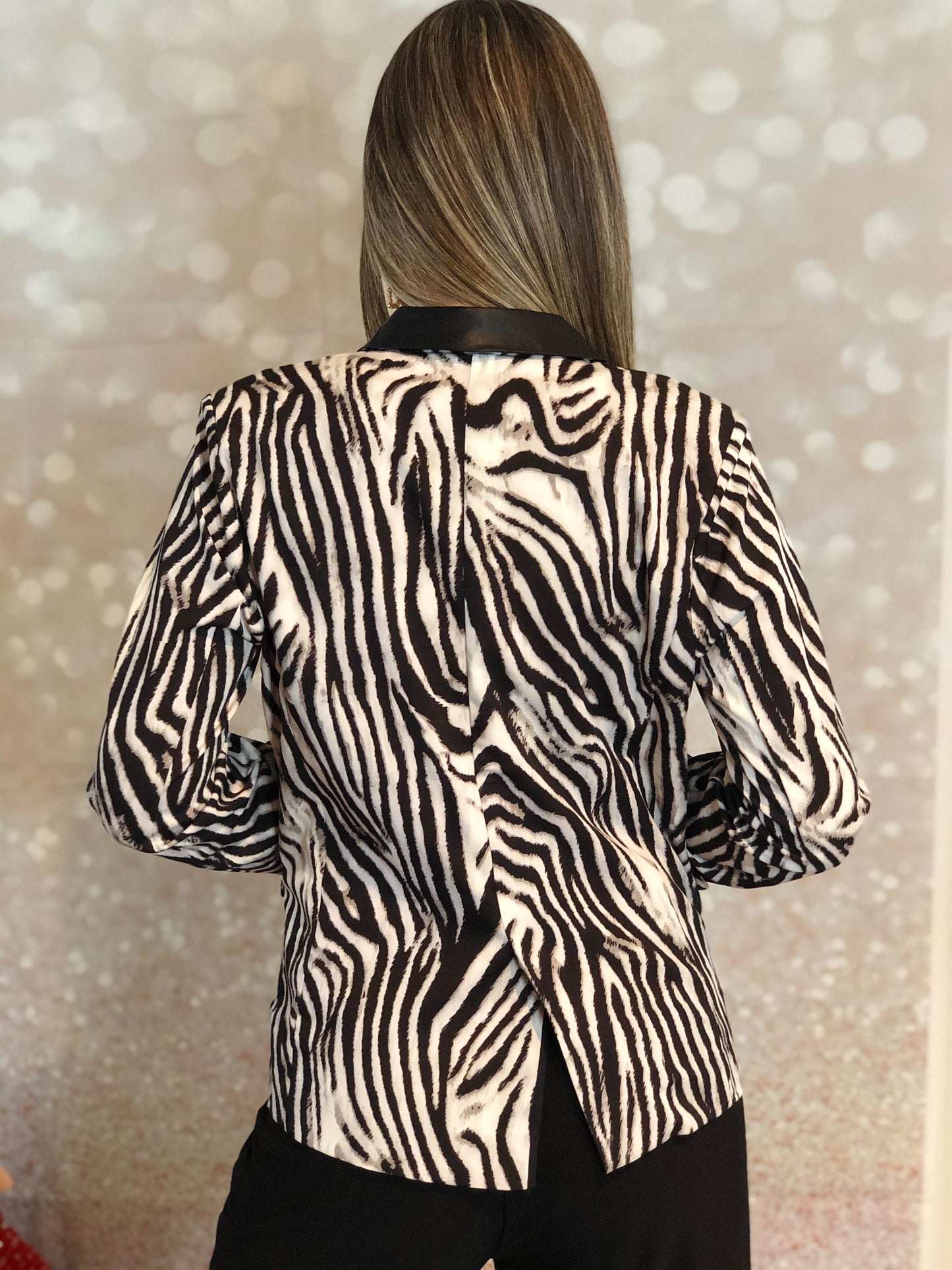 Josie Zebra Blazer