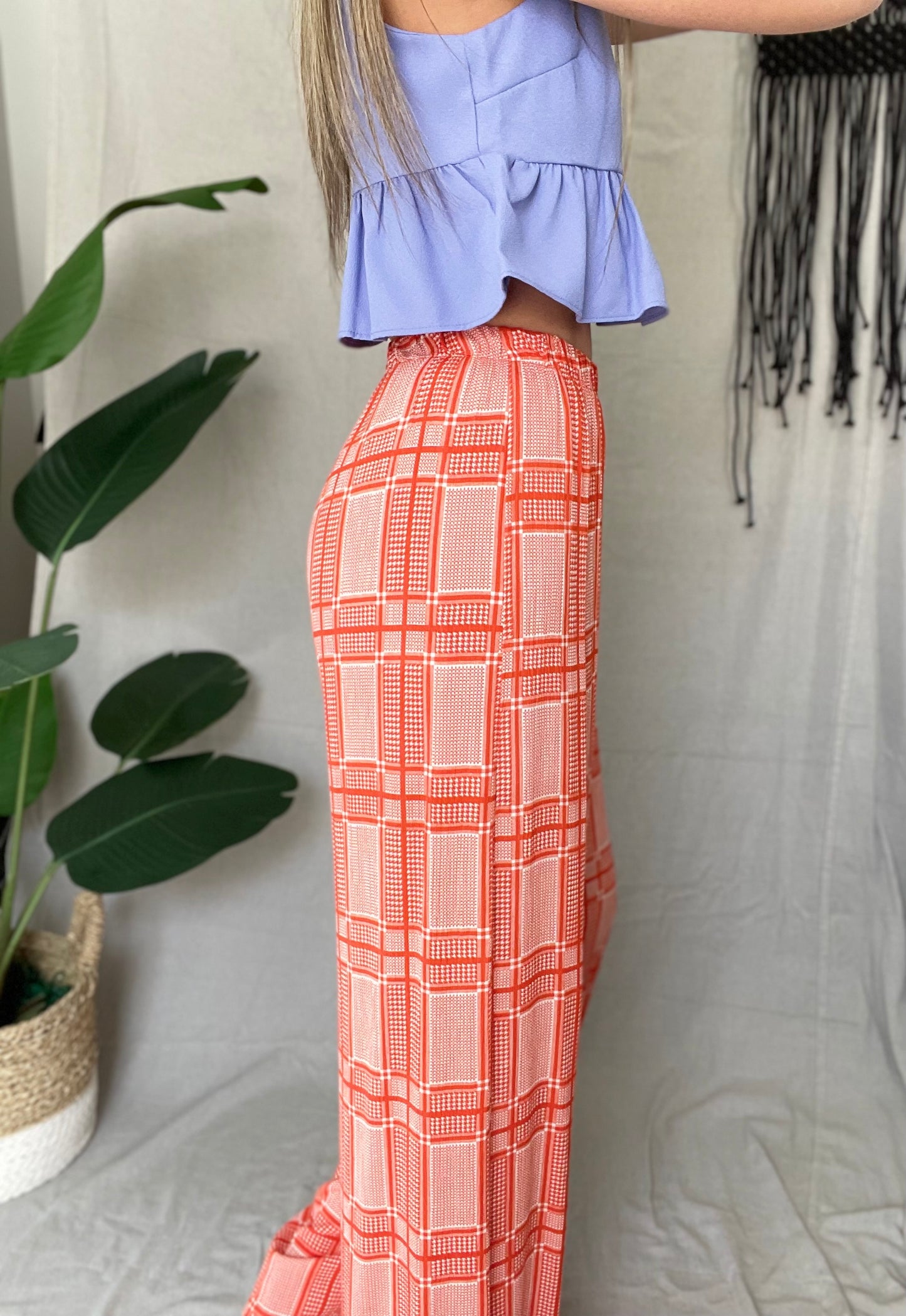 Orange Pants