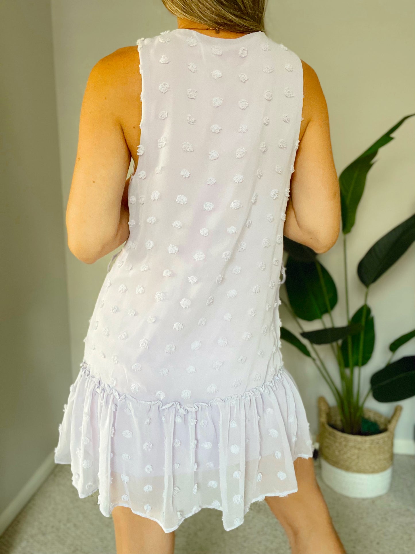 Lavender Mini Dress