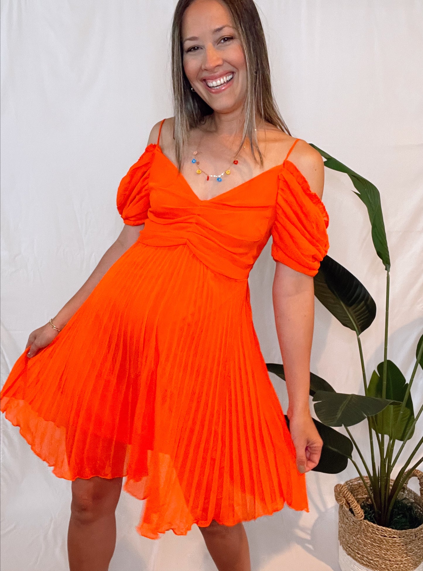 Orange Dress