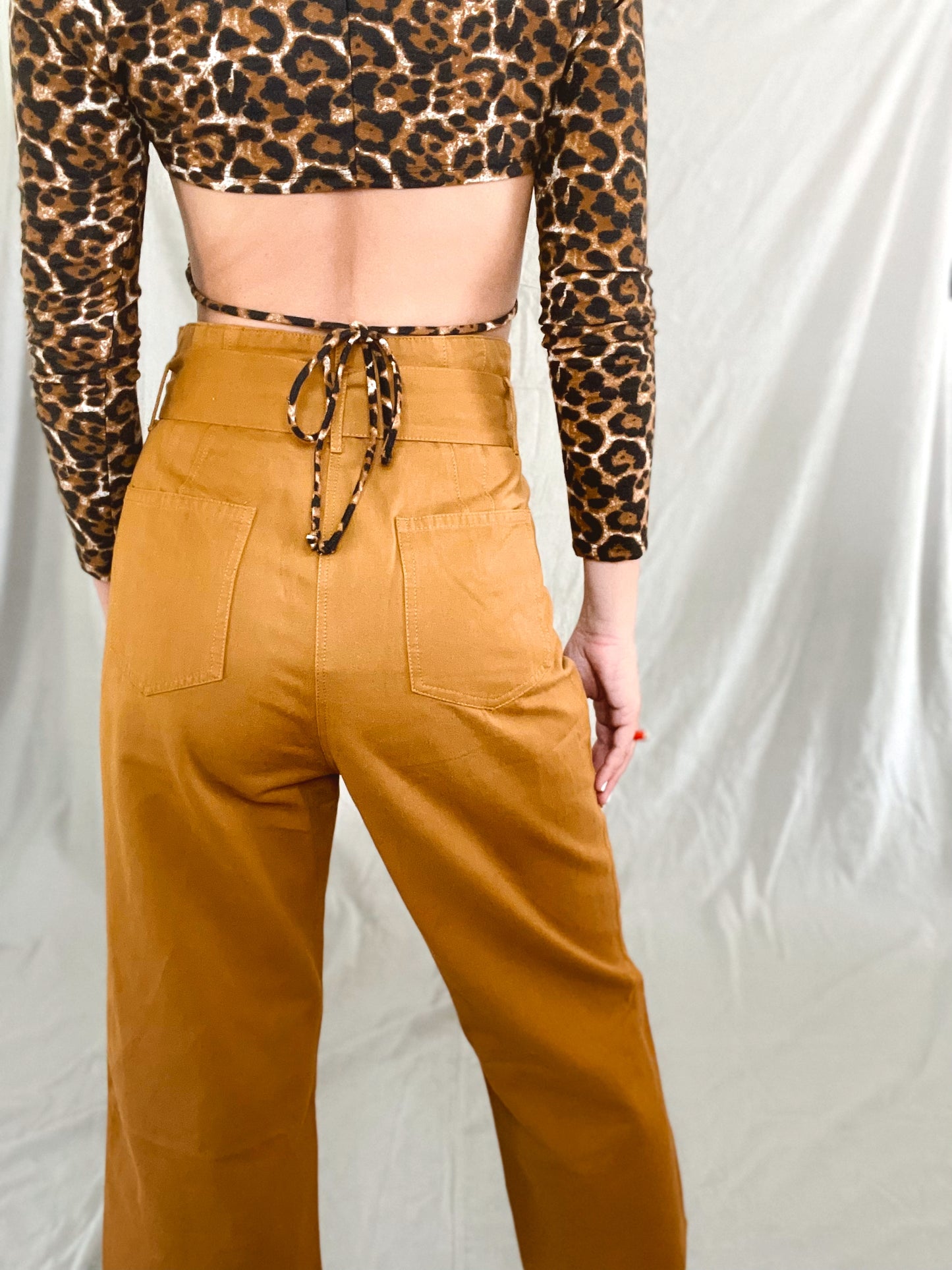 Gabi Leopard Top
