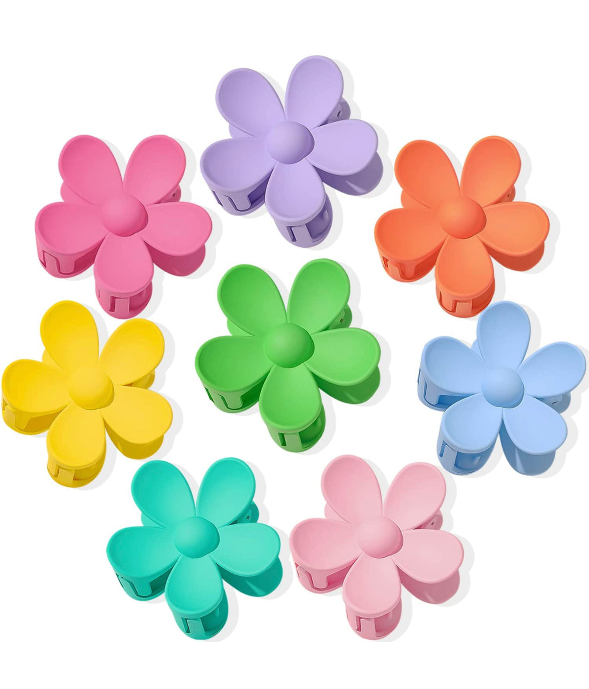 Flower Claw Clips