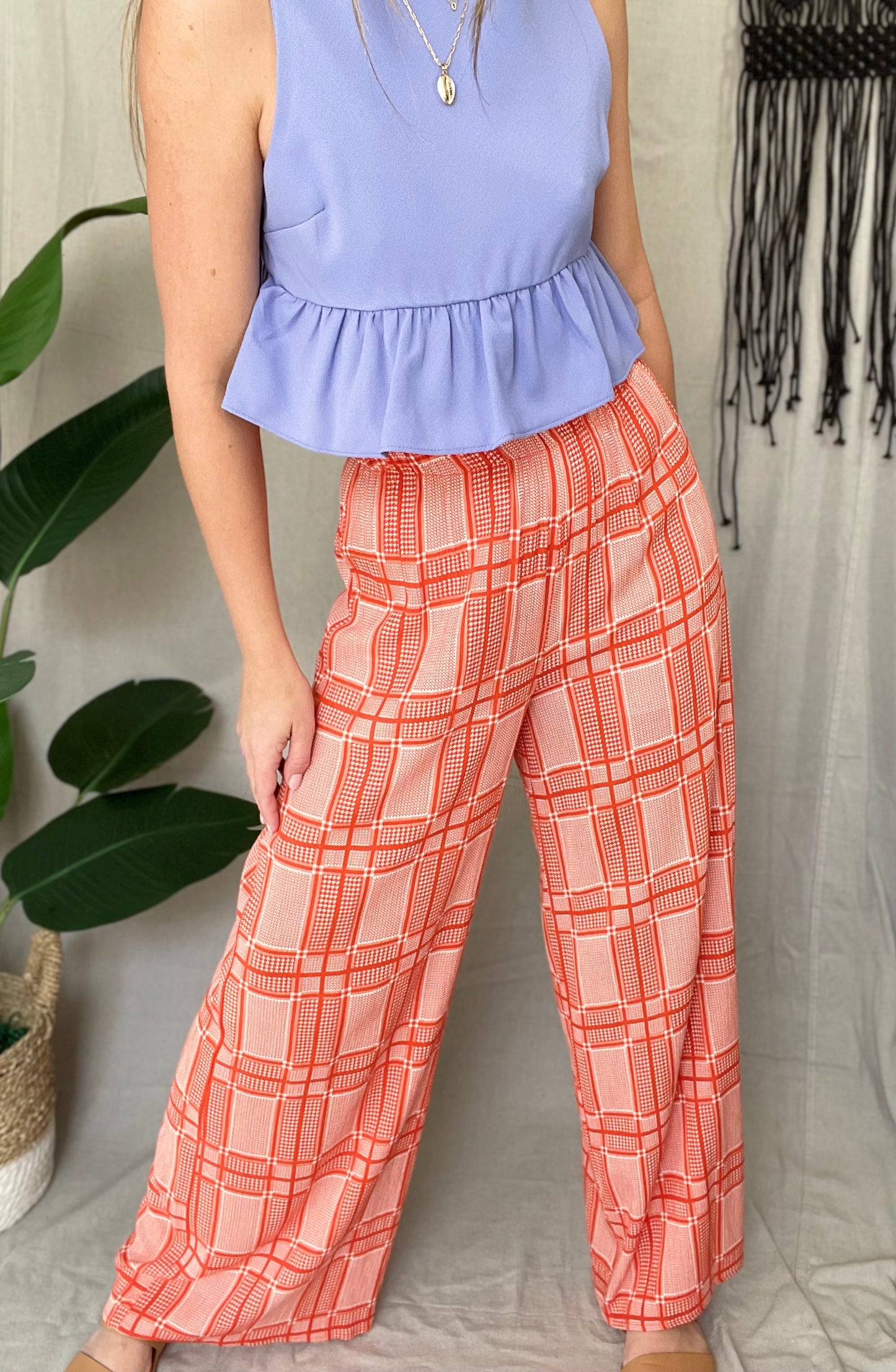 Orange Pants