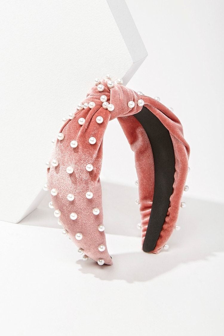 Pearl Velvet Headband