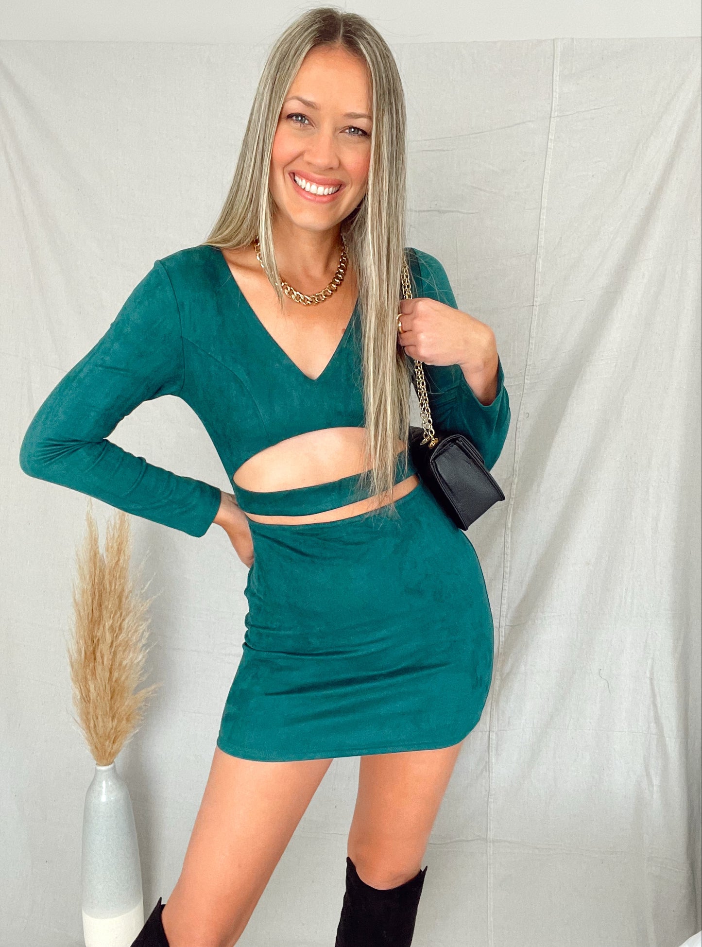 Hunter Green Dress