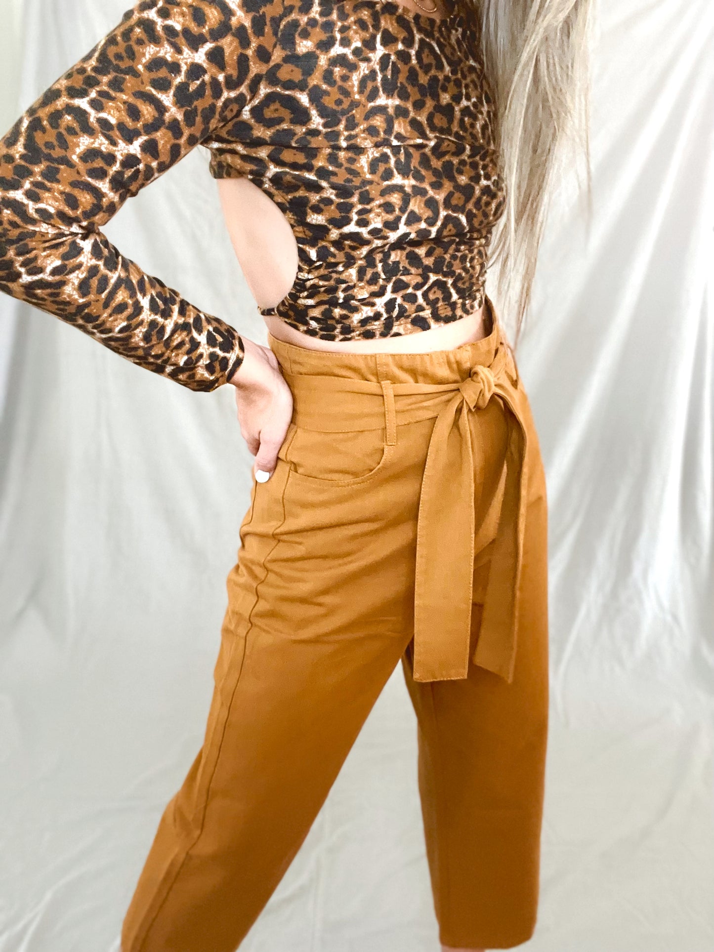 Gabi Leopard Top