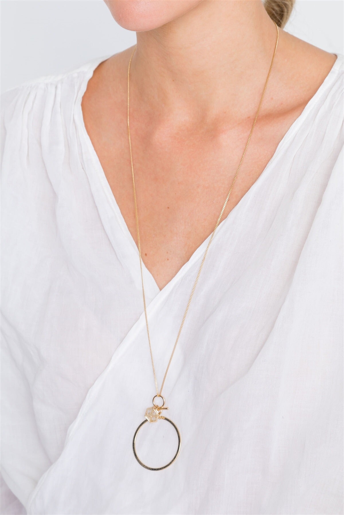 Gold Charm Necklace