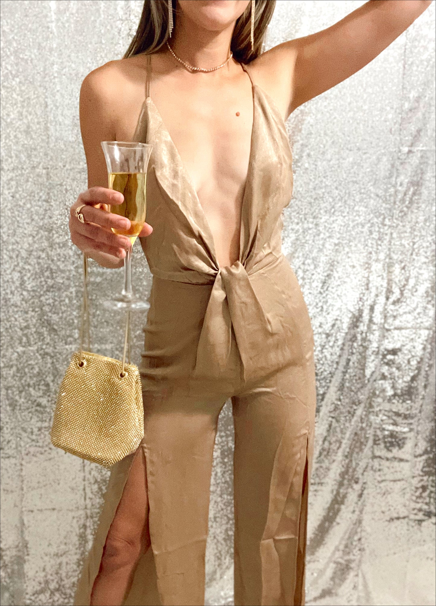 Taupe Jumpsuit
