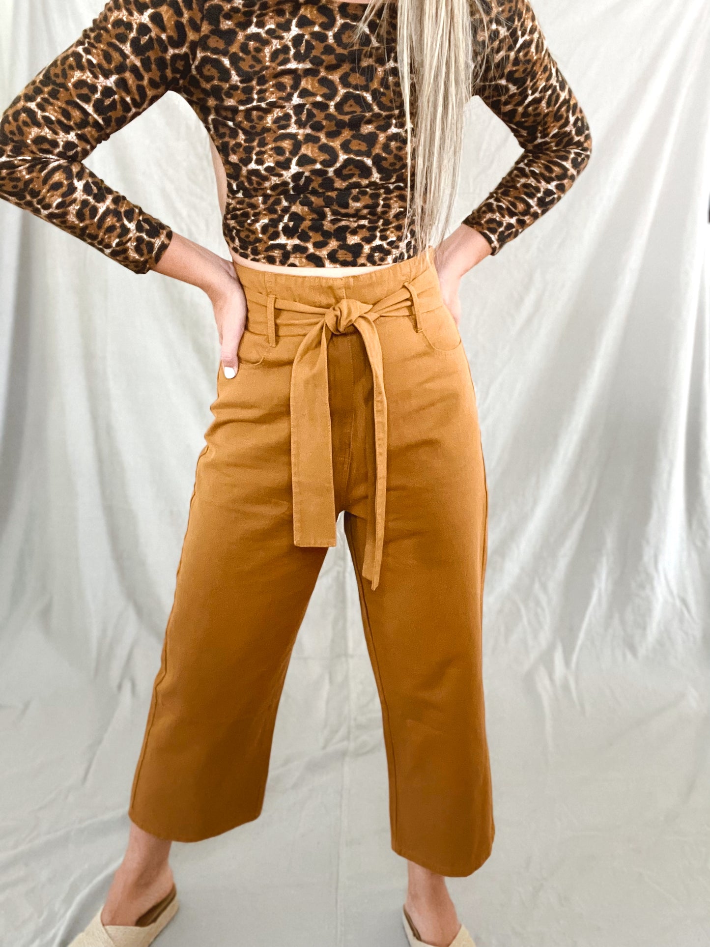 Gabi Leopard Top