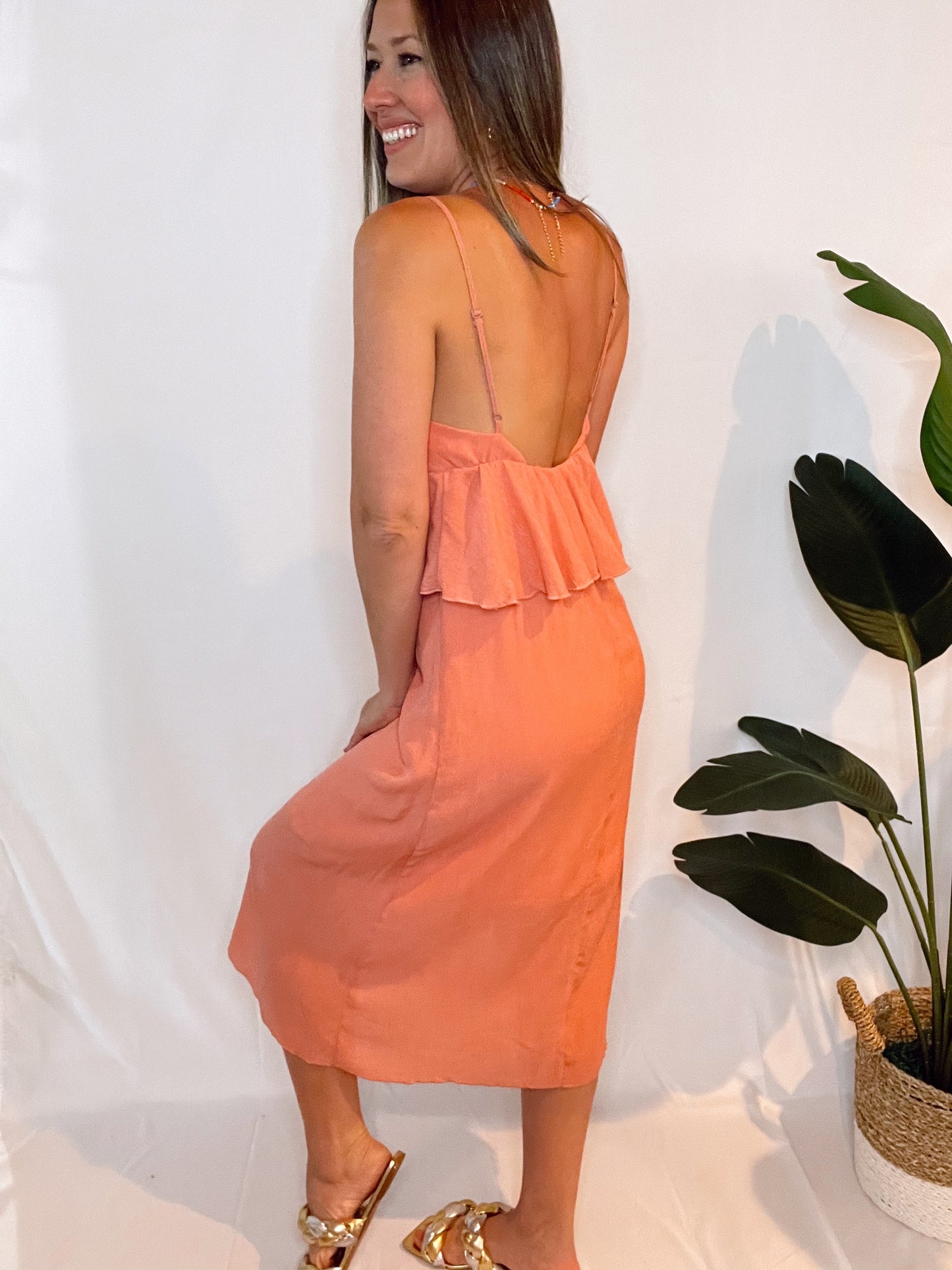 Salmon Dress