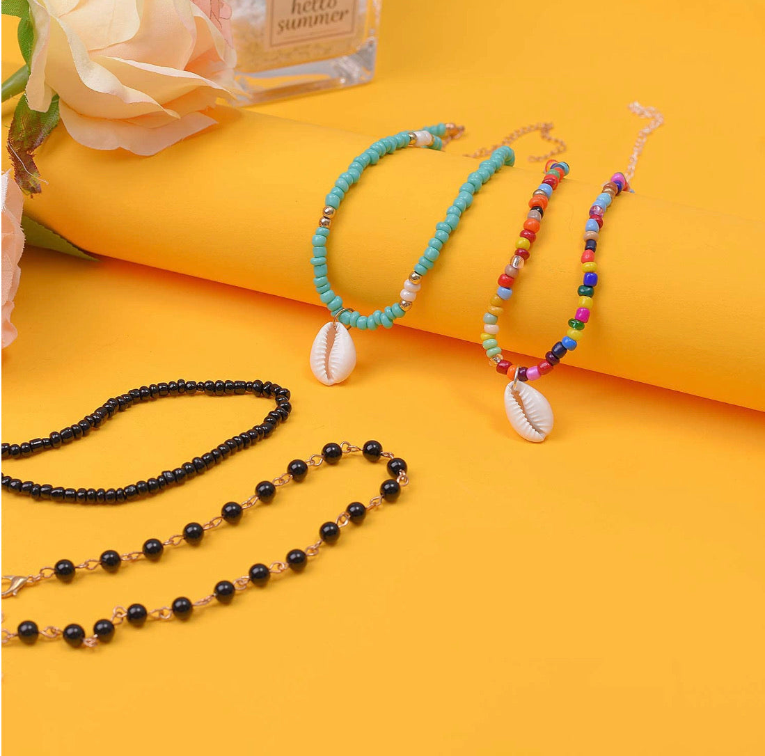 Shell Choker Necklaces