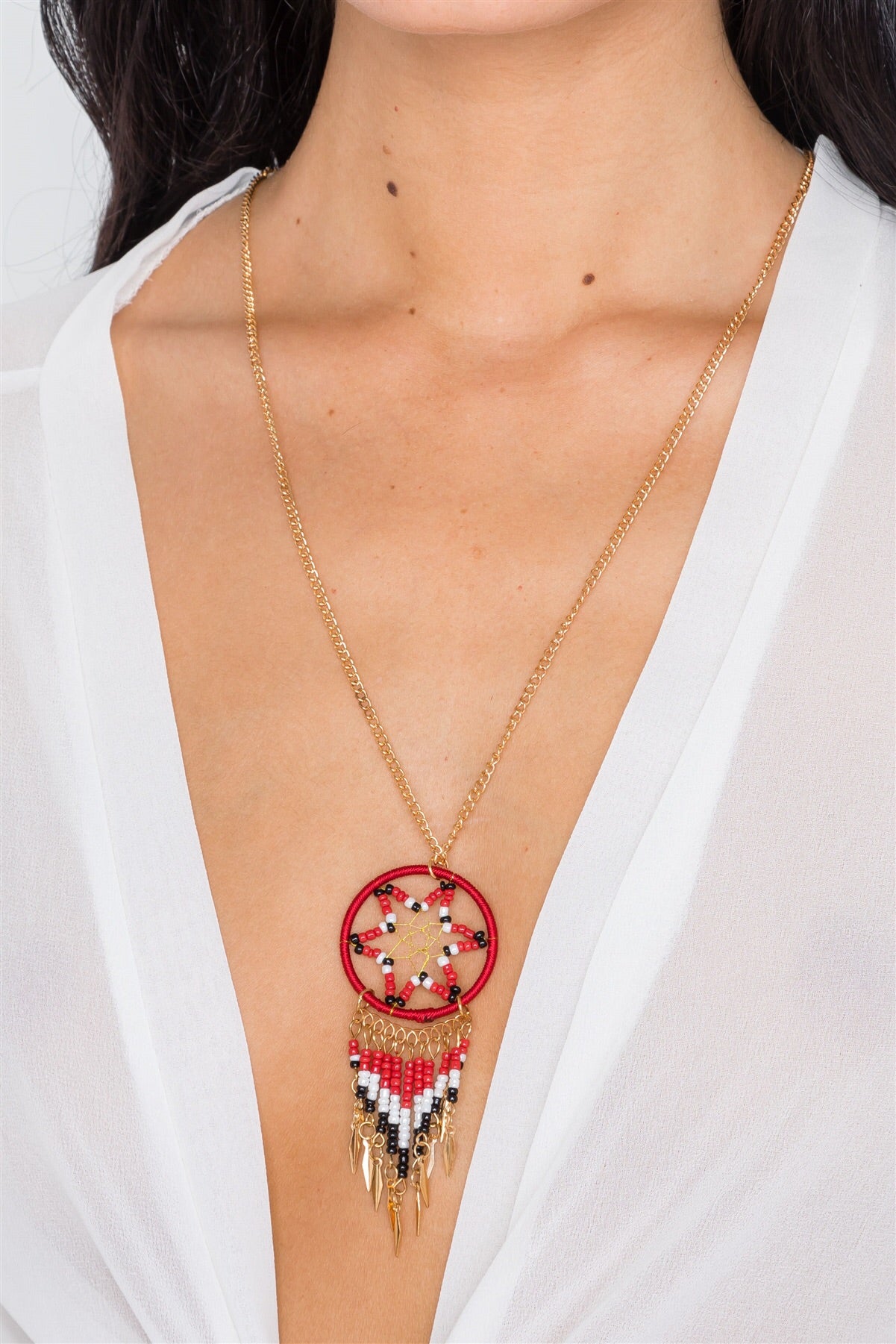 Dreamcatcher Necklace Set
