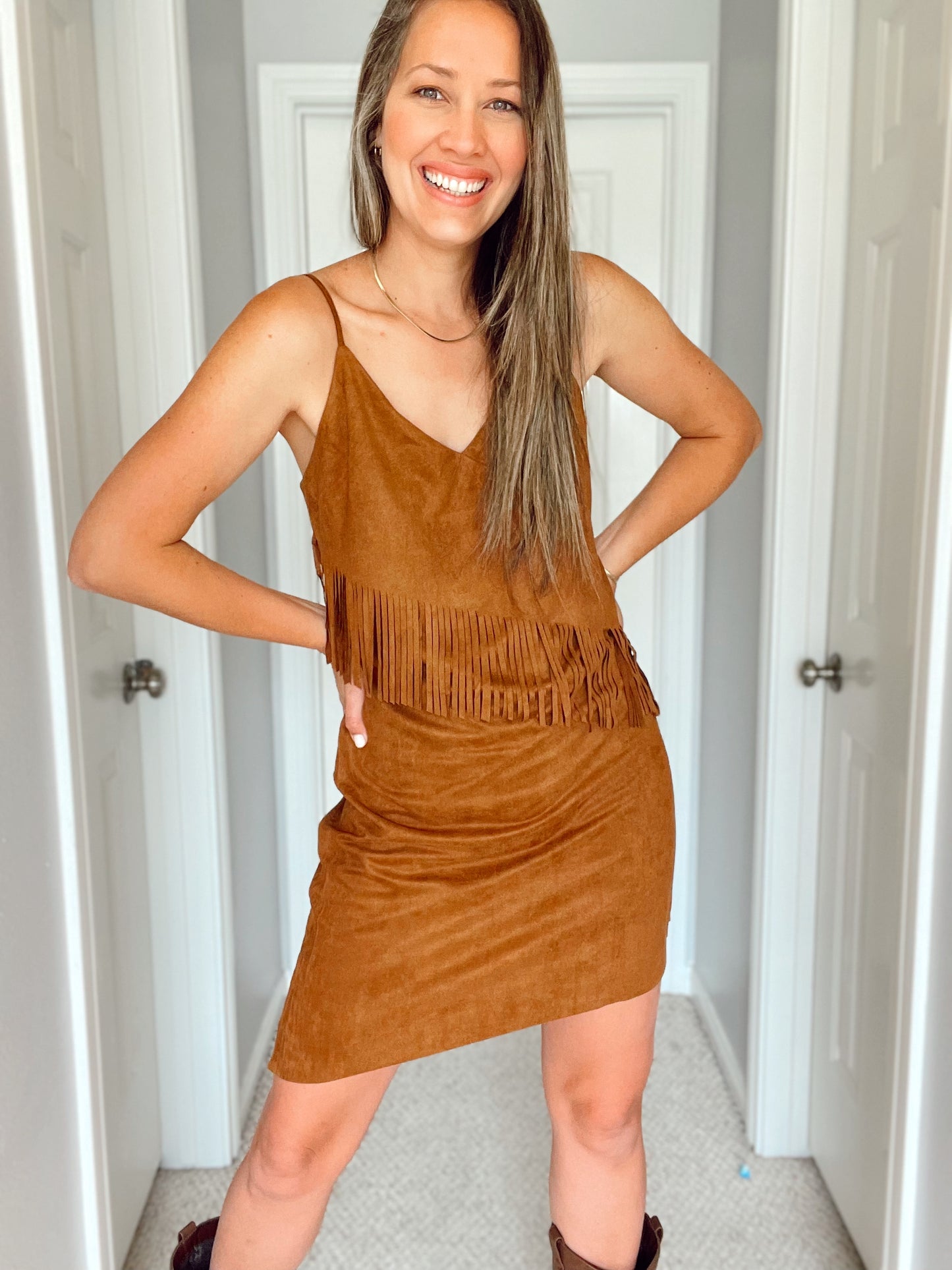 Ella Brown Dress