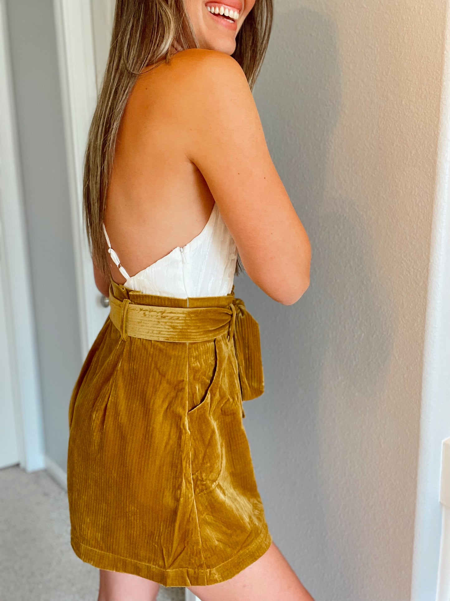 Mustard Romper