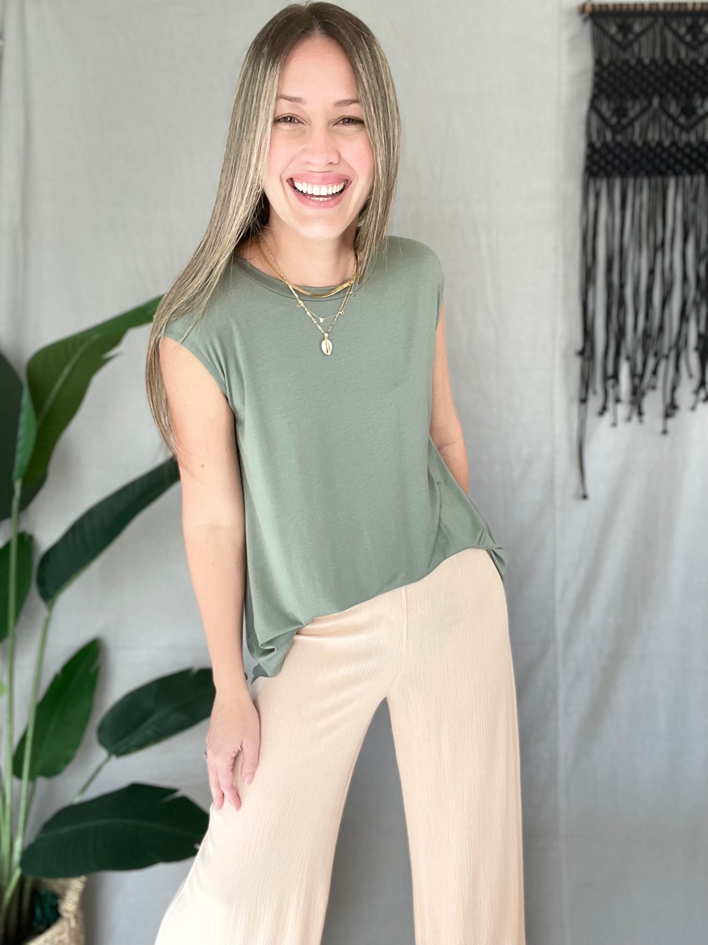 Olive Top
