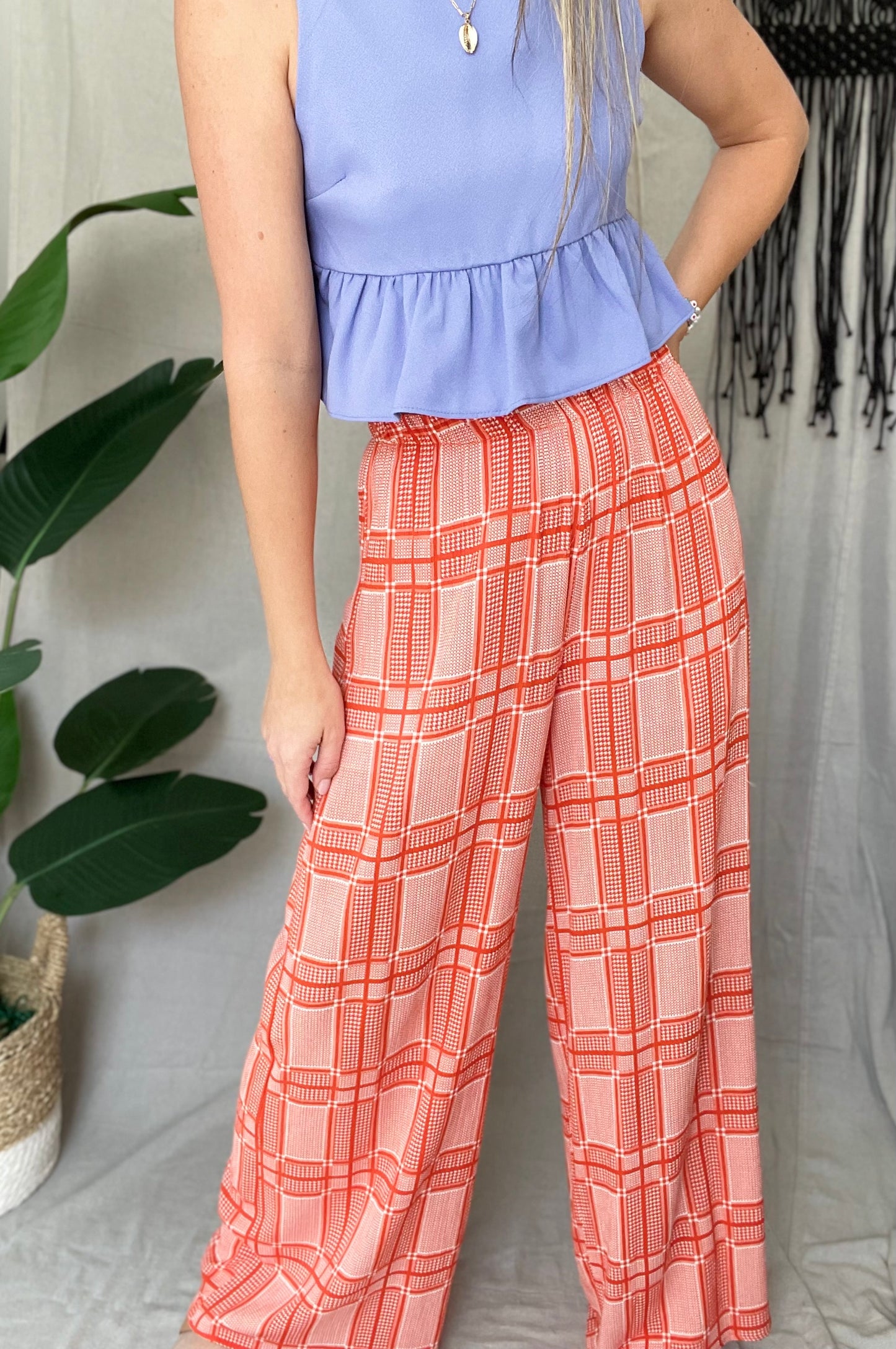 Orange Pants