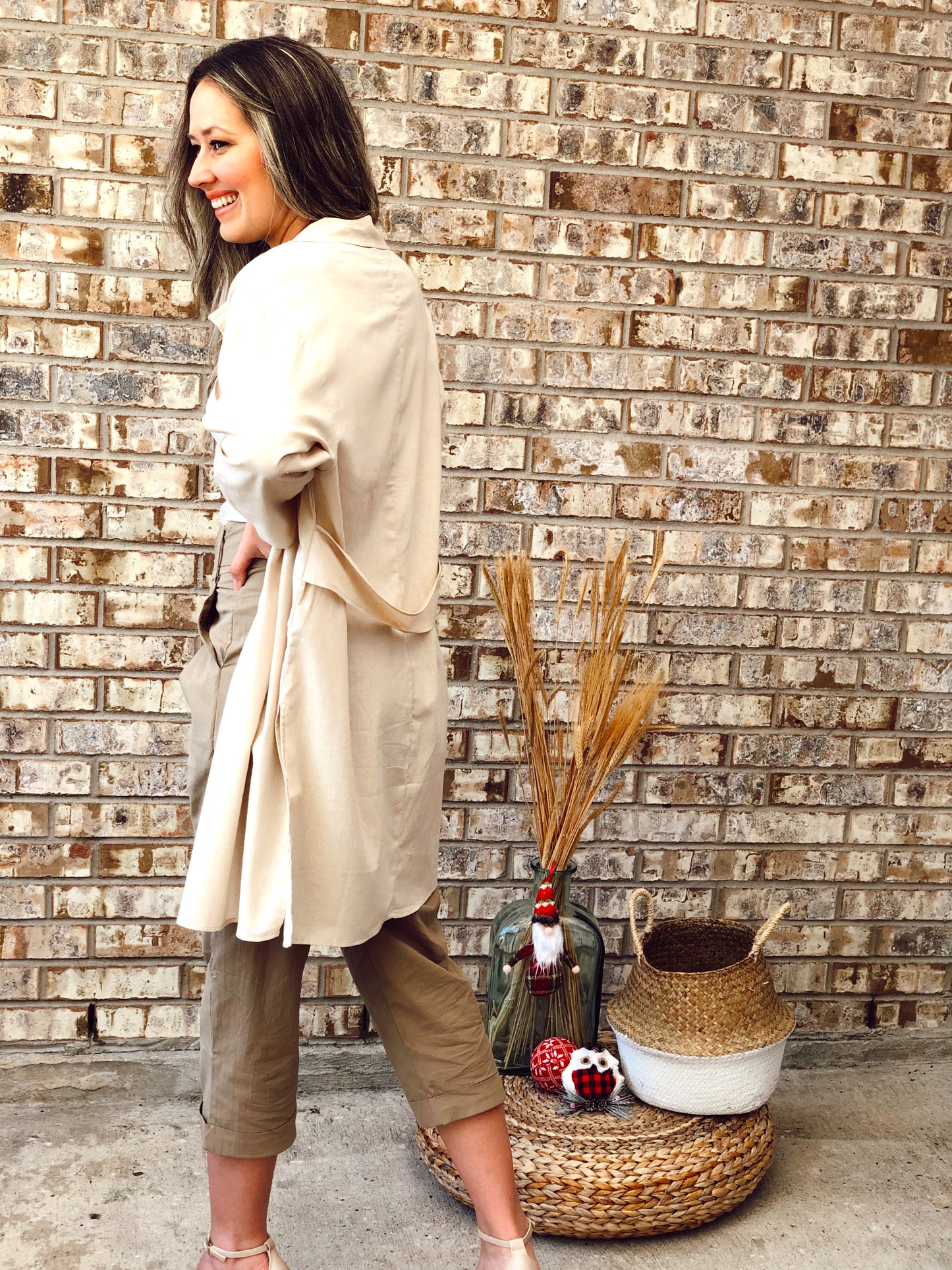 Beige Cardigan