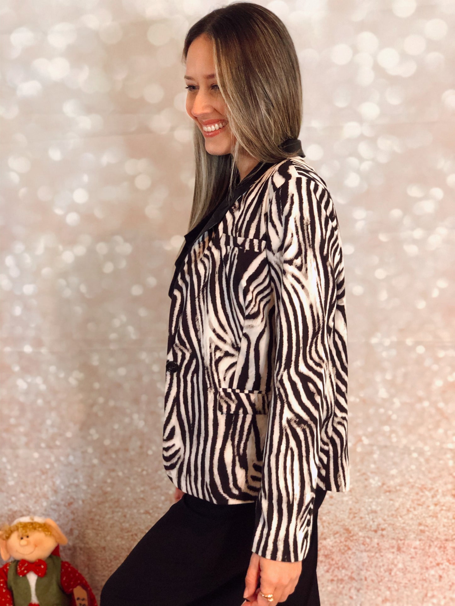 Josie Zebra Blazer