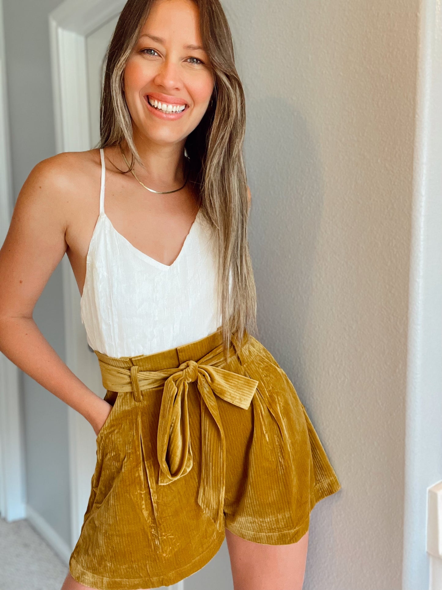 Mustard Romper