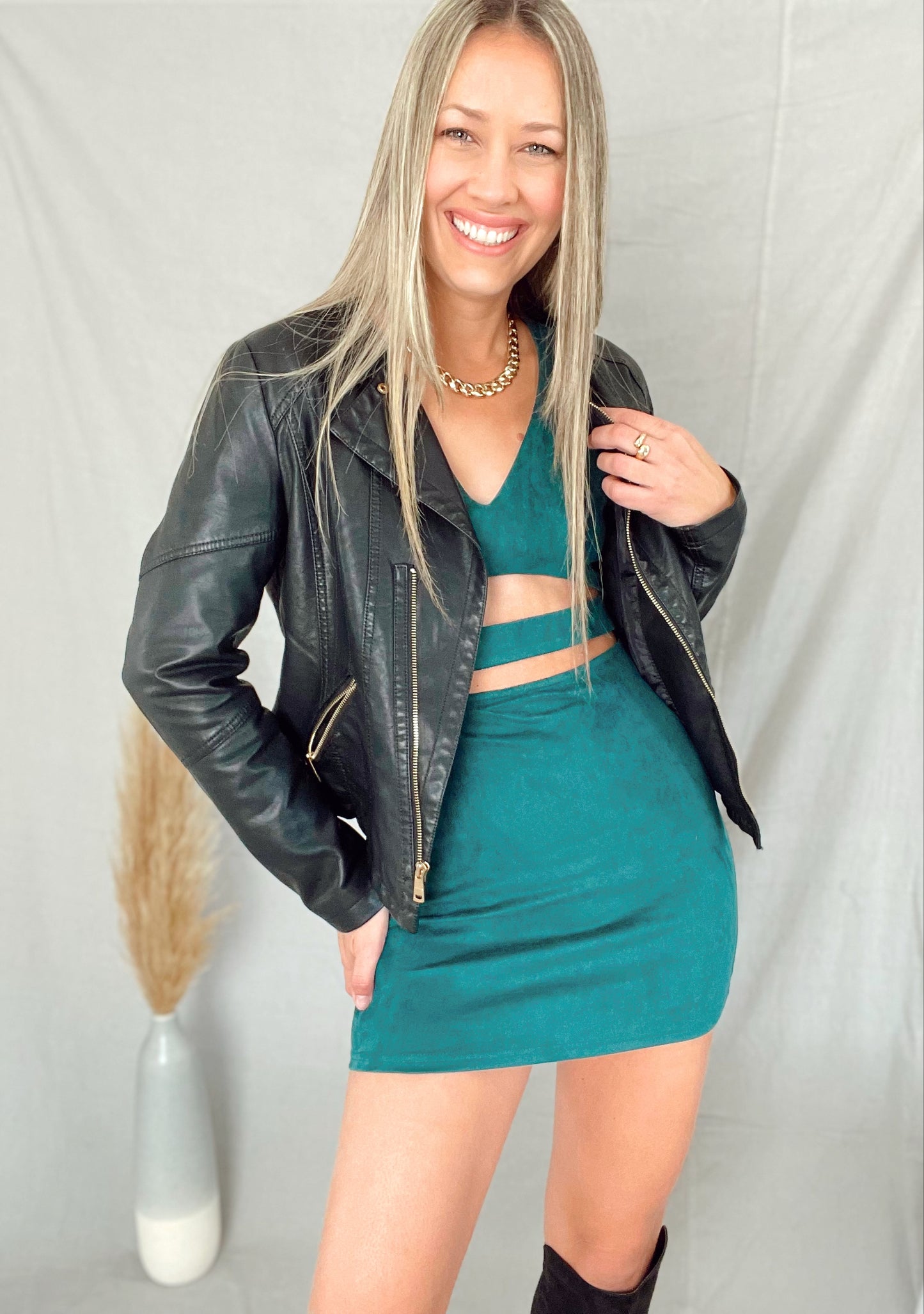 Hunter Green Dress