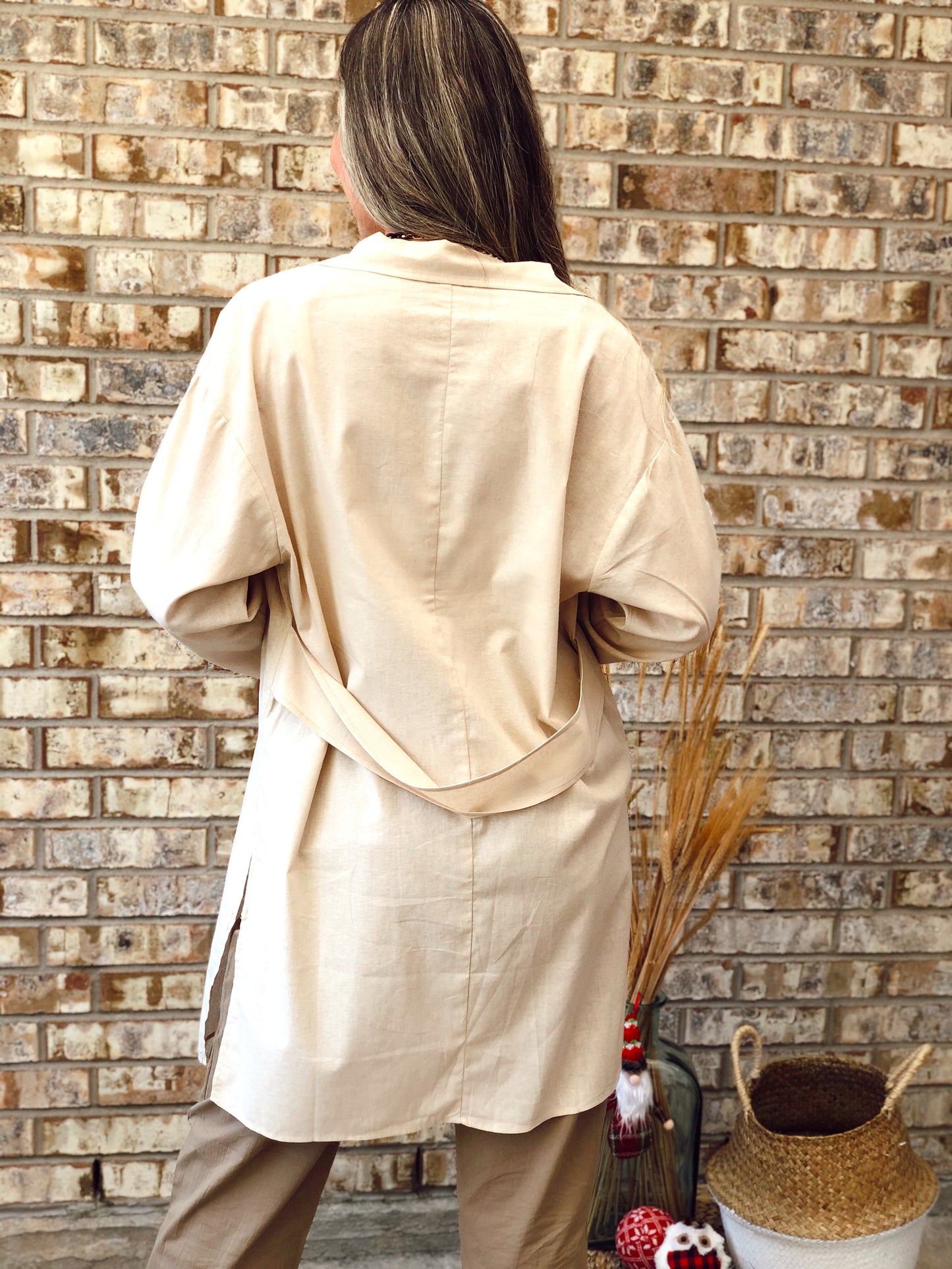 Beige Cardigan
