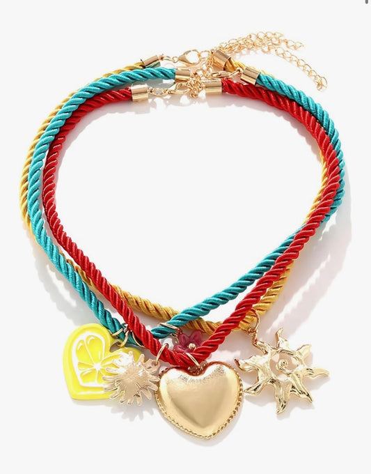 Color Cords Necklace