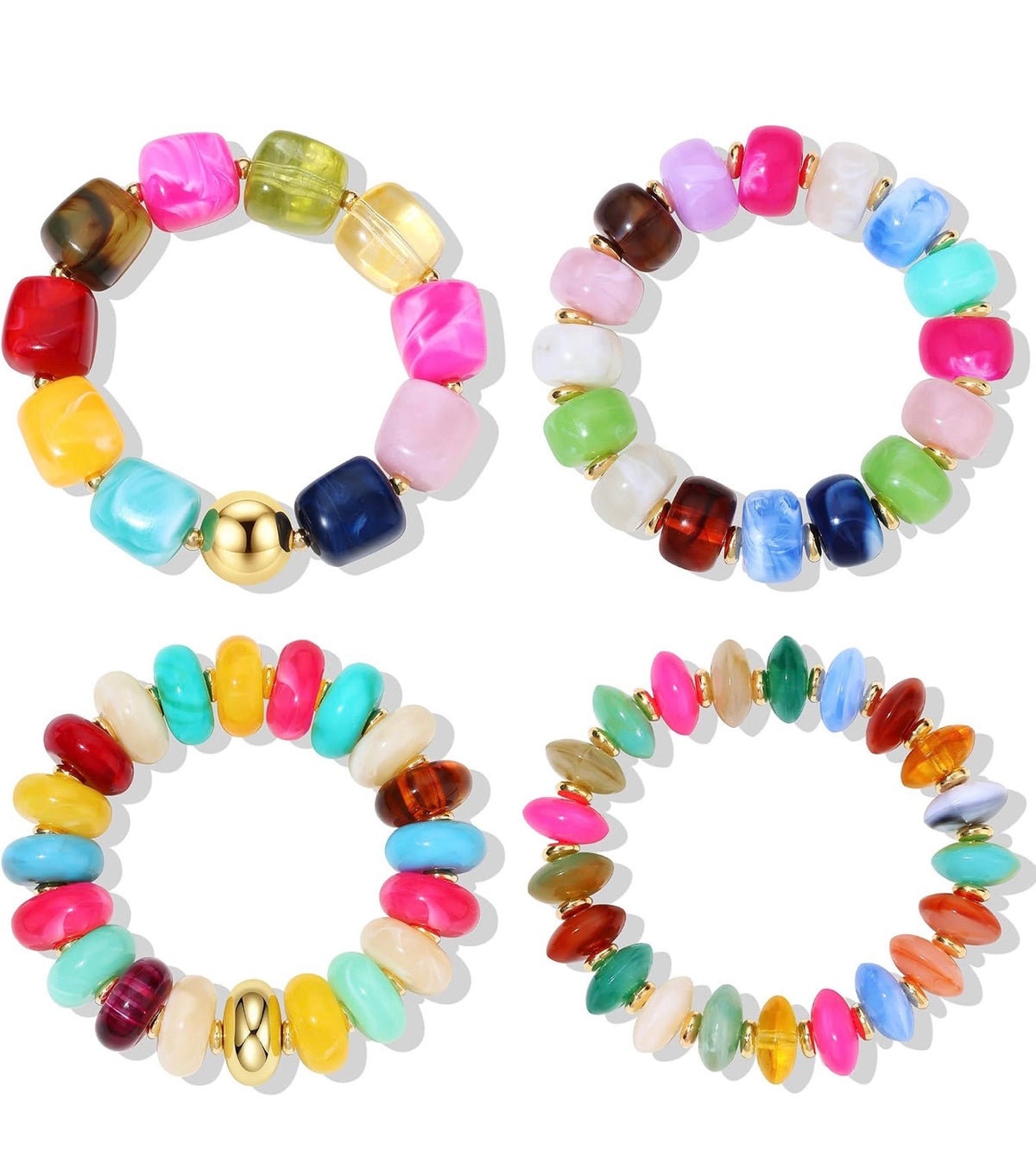 Chuncky colorful bracelet