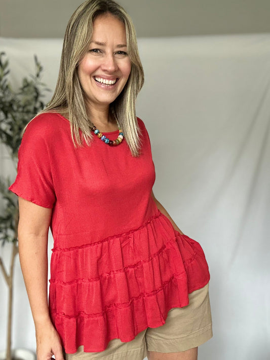 Dani High Low Blouse