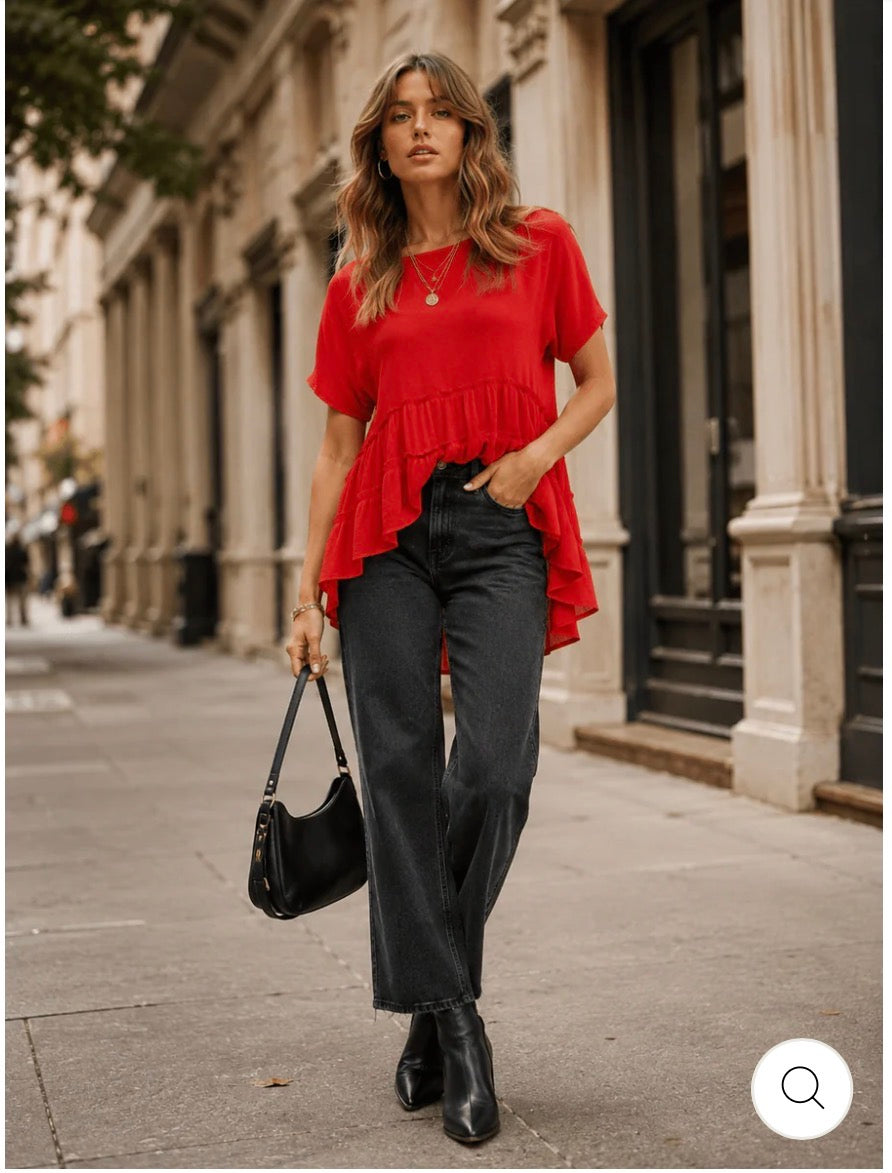 Dani High Low Blouse