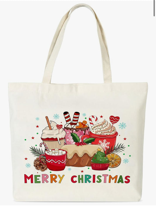 Coffee Merry Xmas bag