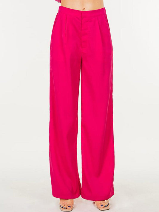 Fuchsia Pants