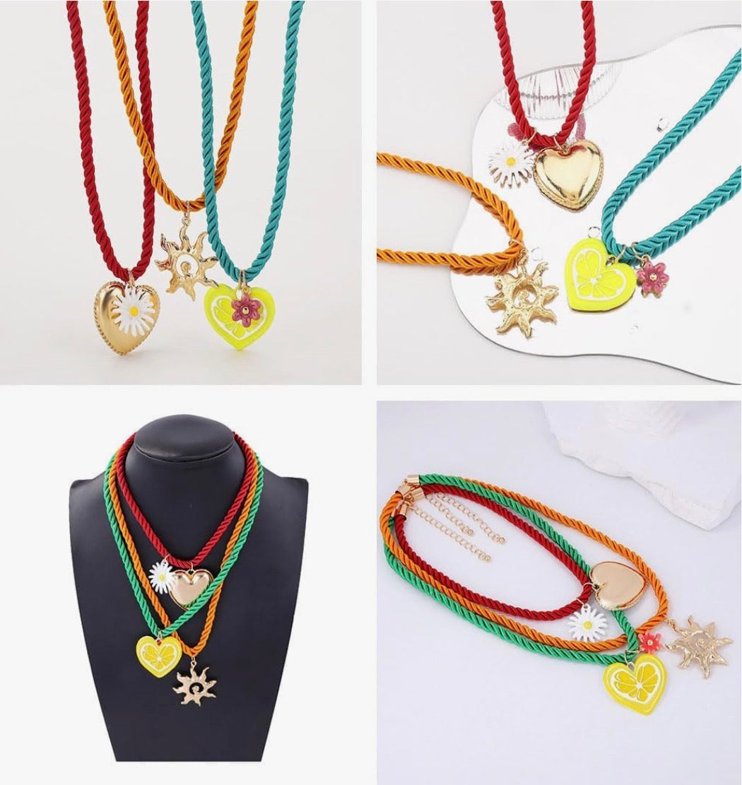 Color Cords Necklace